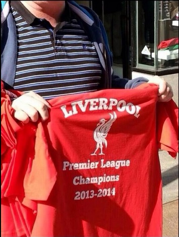 liverpool champions t shirt 2014