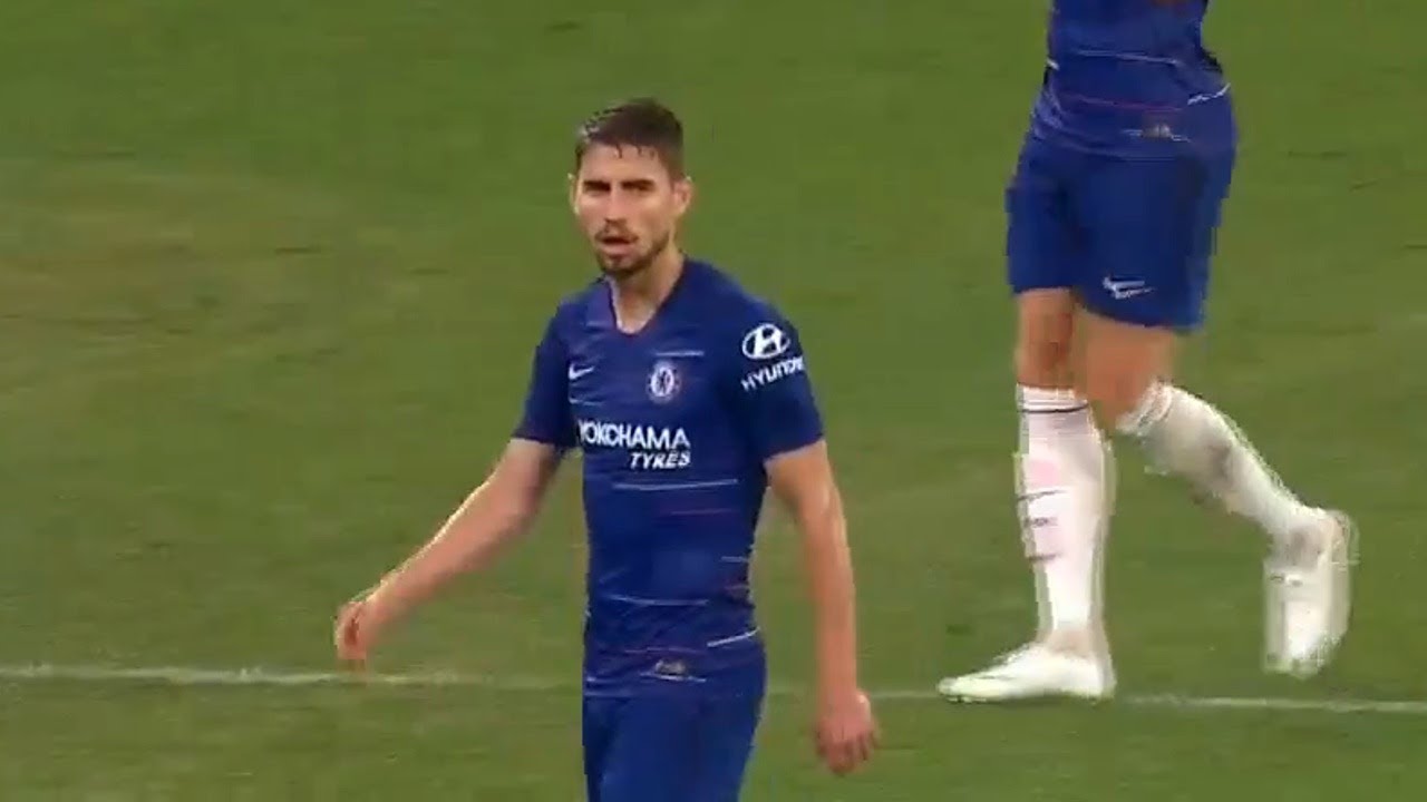 Video of Every Jorginho Touch on Chelsea Debut v Perth Glory