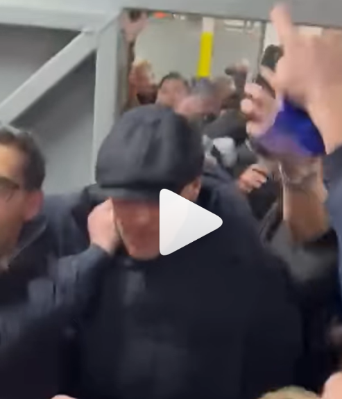 John Terry Sits With Fans & Chants Mocking Spurs!